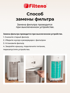 Filtero FTV 06 Фильтр для воздухоочистителя Xiaomi Mi Air Purifier PRO